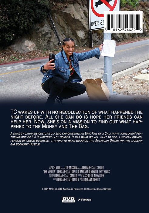 The Mission (MOD) (DVD Movie) - back cover art