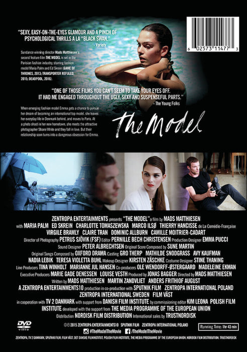 The Model (MOD) (DVD Movie) - back cover art
