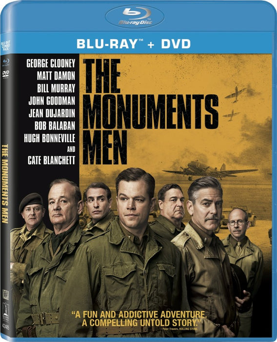 The Monuments Men - Blu-ray + - movie cover art