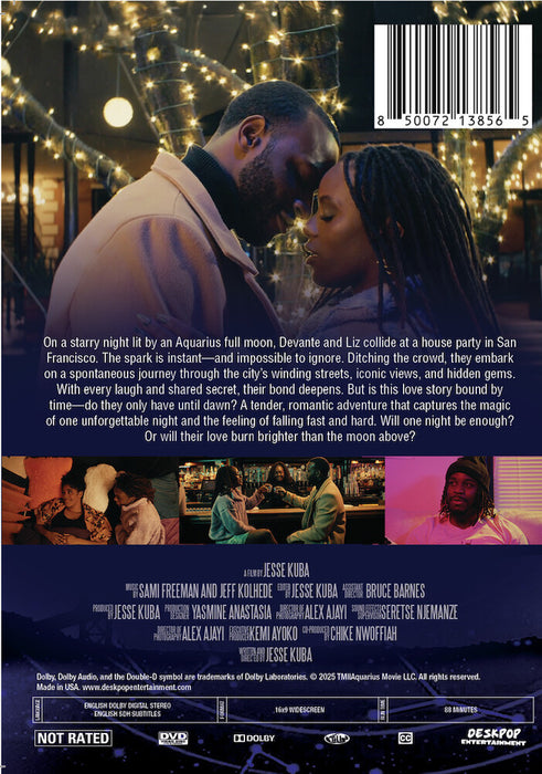 The Moon is in Aquarius (MOD) (DVD Movie) - back cover art