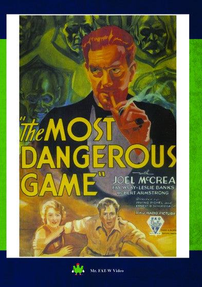 The Most Dangerous Game (MOD) (DVD Movie) - movie cover art