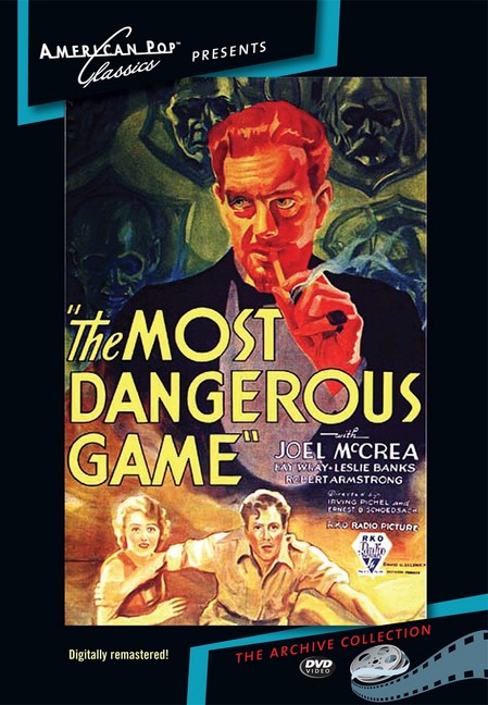 The Most Dangerous Game (MOD) (DVD Movie) - movie cover art