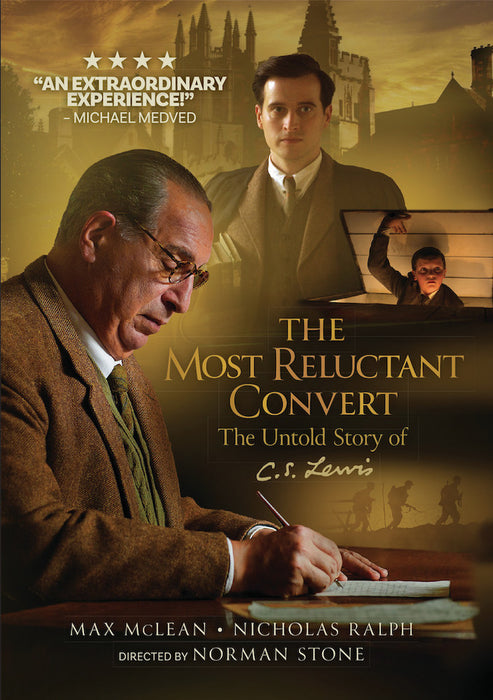 The Most Reluctant Convert - The Untold Story of C.S. Lewis (MOD) (DVD Movie) - movie cover art