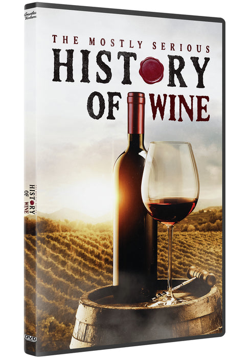 The Mostly Serious History of Wine (MOD) (DVD Movie) - movie cover art