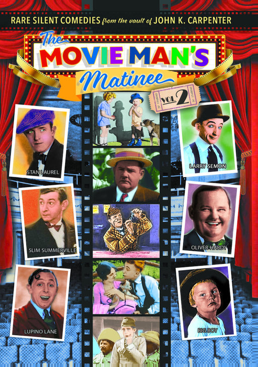 The Movie Man's Matinee, Vol. 2: Rare Silent Comedies from the Vault o (MOD) (DVD MOVIE) - movie cover art