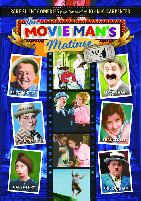 The Movie Man's Matinee, Volume 4: Rare Silent Comedies from the Vault (MOD) (DVD MOVIE)