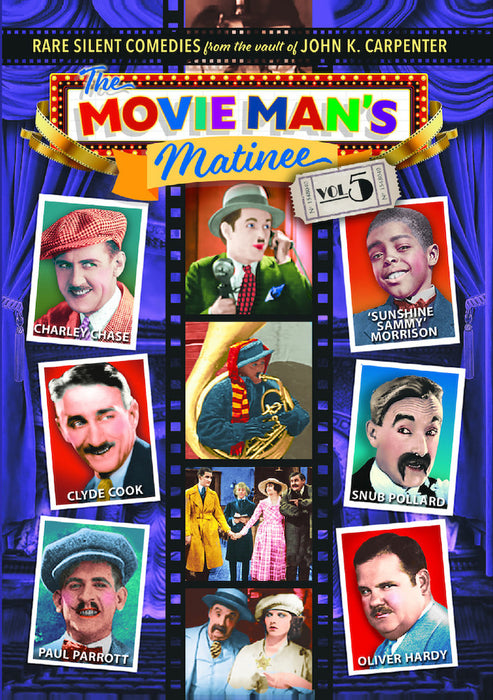 The Movie Man's Matinee, Volume 5: Rare Silent Comedies from the Vault (MOD) (DVD MOVIE)
