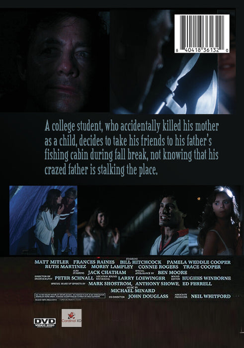 The Mutilator (MOD) (DVD Movie) - back cover art