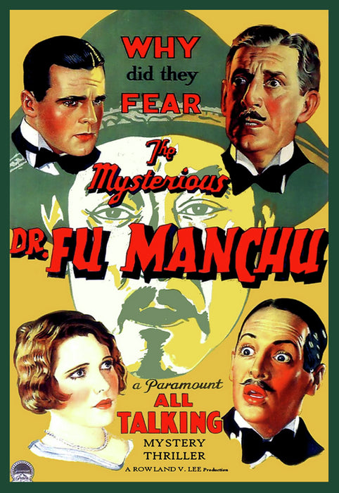 The Mysterious Dr. Fr Manchu (MOD) (DVD Movie) - movie cover art
