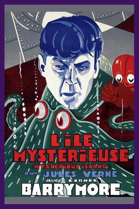 The Mysterious Island (MOD) (DVD Movie) - movie cover art