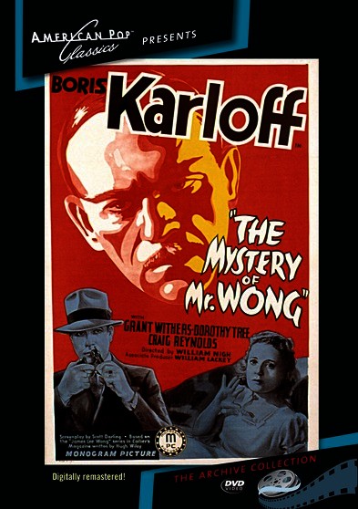 The Mystery of Mr. Wong (MOD) (DVD Movie) - movie cover art