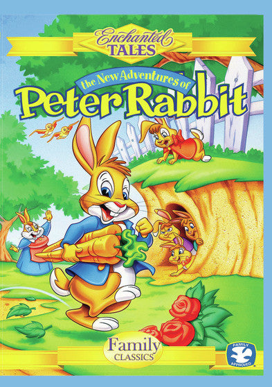 The New Adventures of Peter Rabbit (MOD) (DVD Movie) - movie cover art