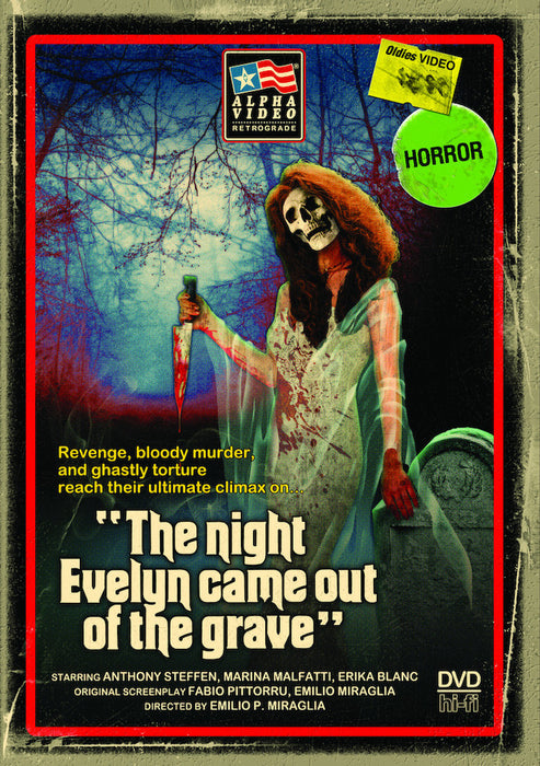 The Night Evelyn Came Out of the Grave (Retro Cover Art) (MOD) (DVD MOVIE)