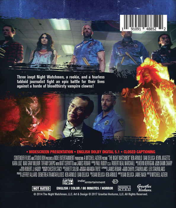 The Night Watchmen (MOD) (BluRay Movie) - back cover art