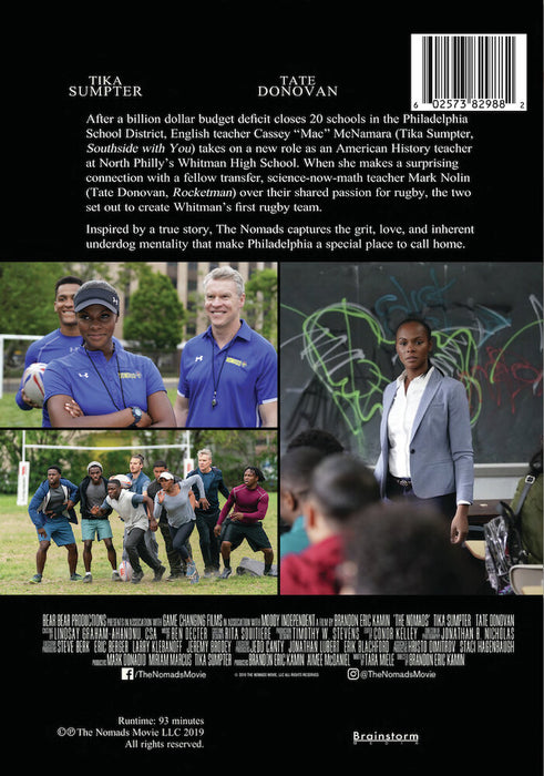 The Nomads (MOD) (DVD Movie) - back cover art