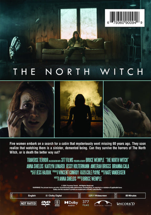 The North Witch (MOD) (DVD Movie) - back cover art