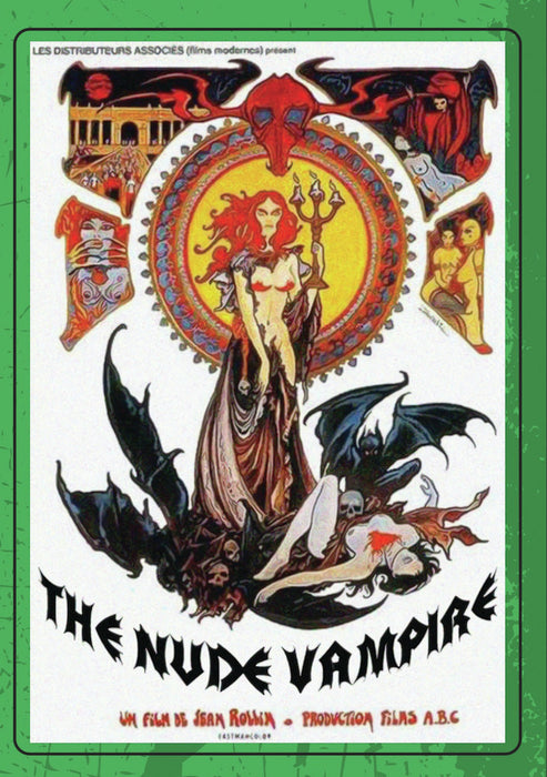 The Nude Vampire (MOD) (DVD Movie) - movie cover art