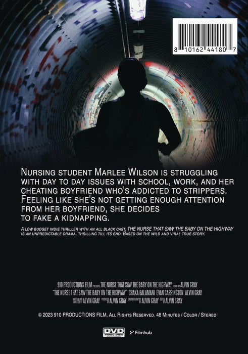 The Nurse That Saw the Baby on the Highway (MOD) (DVD Movie) - back cover art