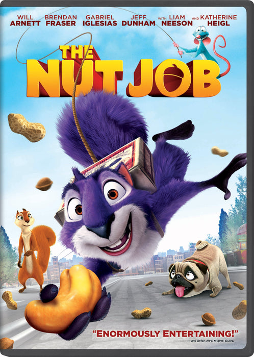 The Nut Job DVD - movie cover art