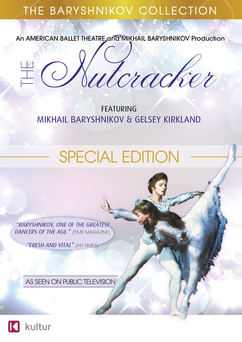 The Nutcracker / Baryshnikov, Kirkland, Charmoli DVD - movie cover art