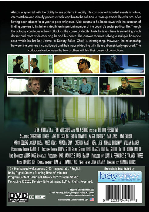 The Odd Perspective (MOD) (DVD Movie) - back cover art