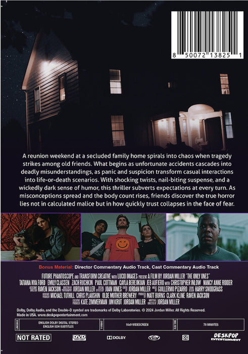 The Only Ones (MOD) (DVD Movie) - back cover art