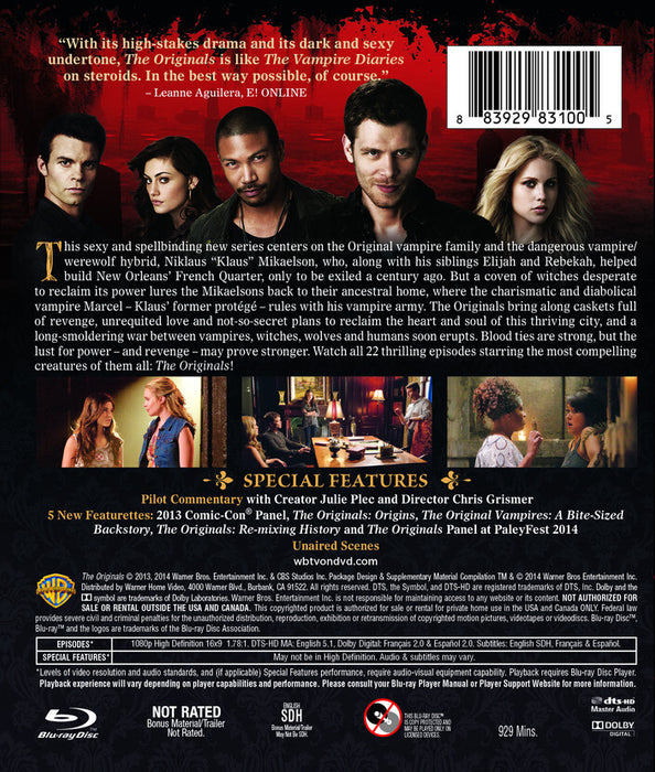 The Originals: The Complete First Season (MOD) (BluRay MOVIE) image 2