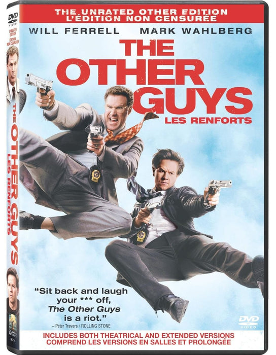 The Other Guys (Unrated) DVD - movie cover art