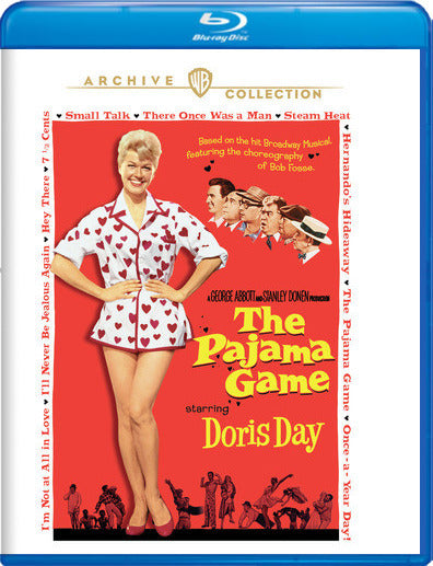 The Pajama Game (MOD) (BluRay Movie) - movie cover art