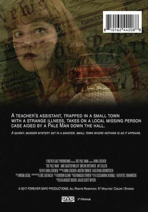 The Pale Man (MOD) (DVD Movie) - back cover art