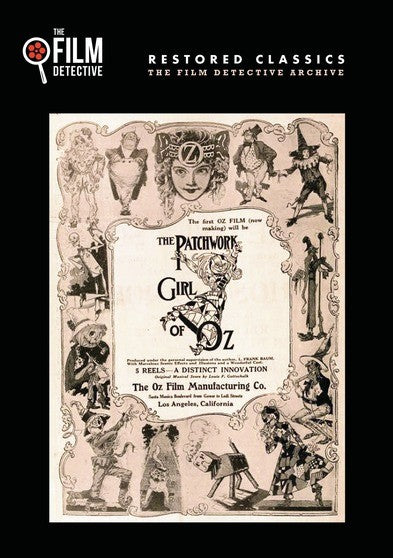 The Patchwork Girl of Oz (The Film Detective Restored Version) (MOD) (DVD Movie) - movie cover art