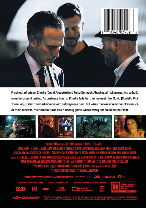 The Perfect Gamble (MOD) (DVD Movie) - back cover art