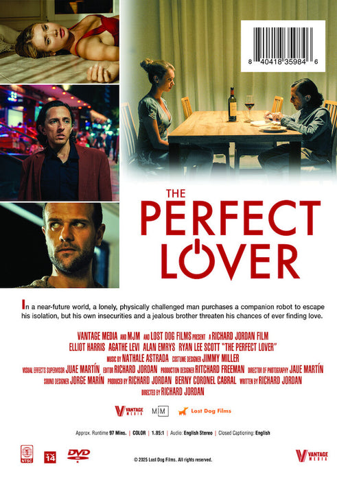 The Perfect Lover (MOD) (DVD Movie) - back cover art