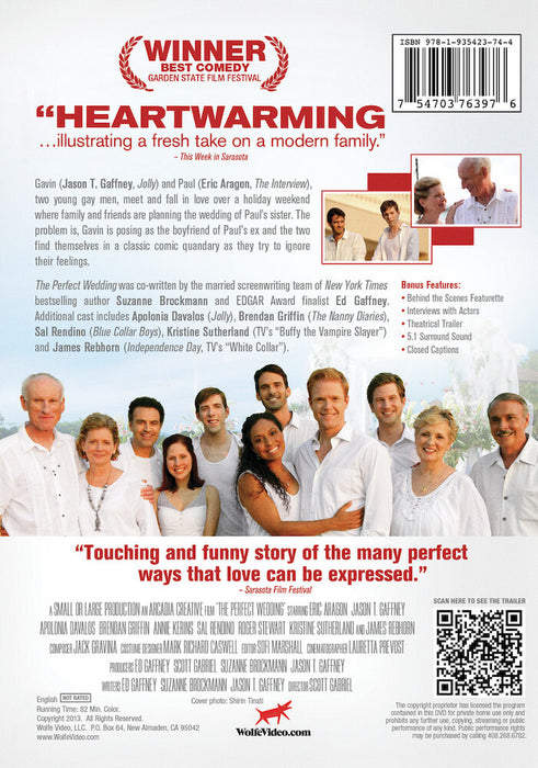 The Perfect Wedding (MOD) (DVD Movie) - back cover art