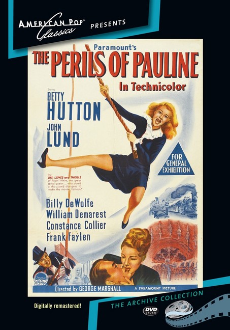 The Perils of Pauline (MOD) (DVD Movie) - movie cover art