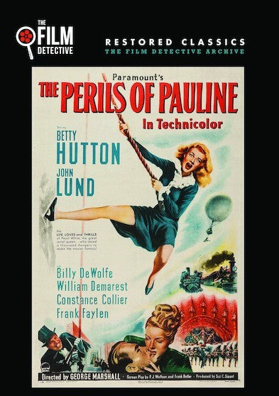 The Perils of Pauline (The Film Detective Restored Version) (MOD) (DVD Movie) - movie cover art
