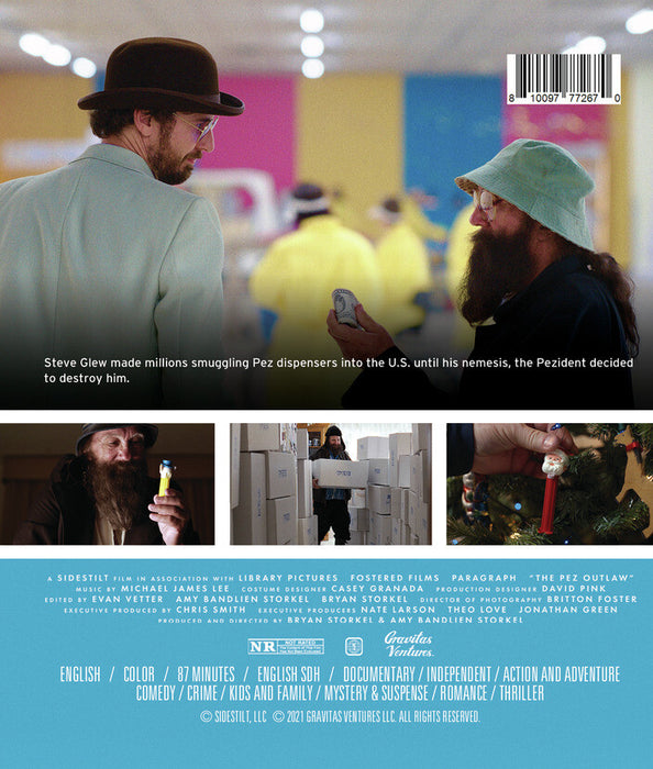 The Pez Outlaw (MOD) (BluRay Movie) - back cover art
