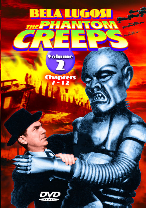 The Phantom Creeps, Volume 2 (Chapters 7-12) (MOD) (DVD Movie) - movie cover art