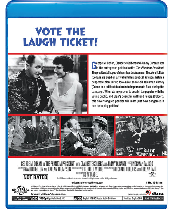 The Phantom President (MOD) (BluRay MOVIE) image 2
