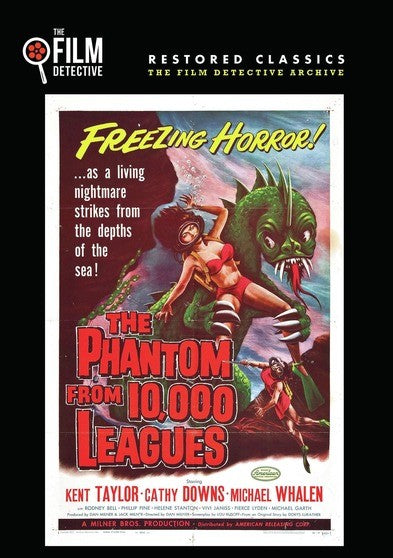 The Phantom from 10,000 Leagues (The Film Detective Restored Version) (MOD) (DVD Movie) - movie cover art