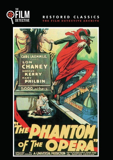 The Phantom of the Opera (The Film Detective Restored Version) (MOD) (DVD Movie) - movie cover art