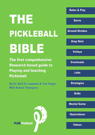 The Pickleball Bible (MOD) (DVD Movie) - movie cover art