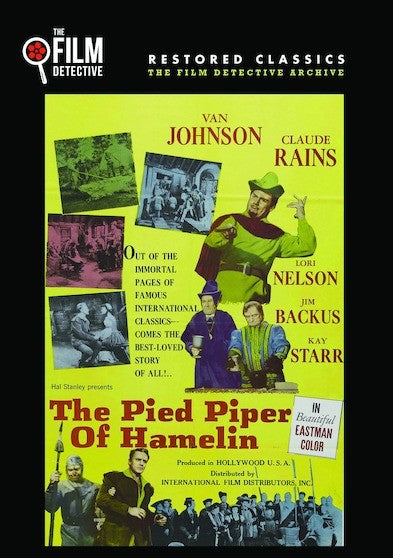 The Pied Piper of Hamelin (The Film Detective Restored Version) (MOD) (DVD Movie) - movie cover art