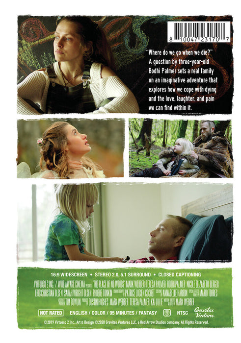 The Place of No Words (MOD) (DVD Movie) - back cover art