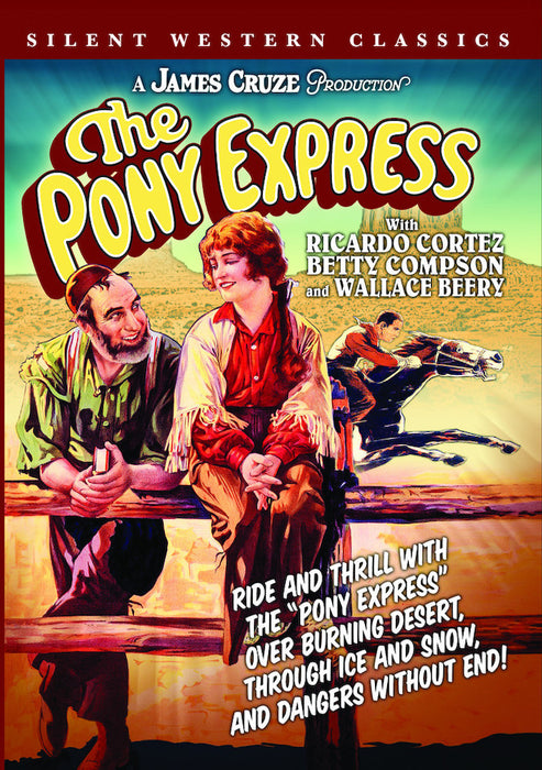 The Pony Express (Silent) (MOD) (DVD MOVIE)