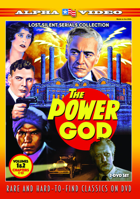 The Power God (1925) (Silent) (MOD) (DVD Movie) - movie cover art