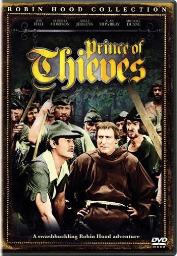 The Prince of Thieves DVD - movie cover art