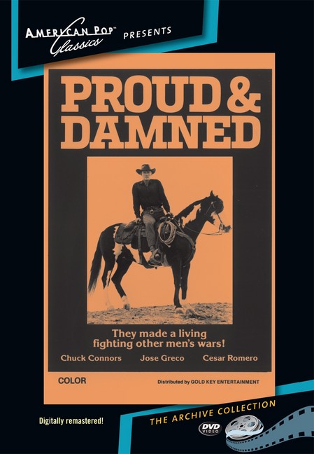 The Proud and the Damned (MOD) (DVD Movie) - movie cover art