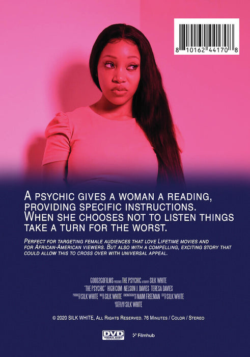 The Psychic (MOD) (DVD Movie) - back cover art