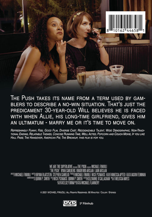 The Push (MOD) (DVD Movie) - back cover art